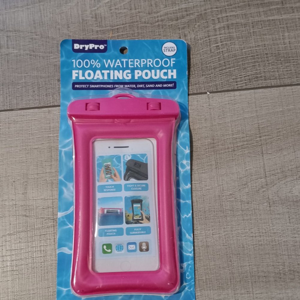 DryPro Waterproof Floating Pouch, Pink